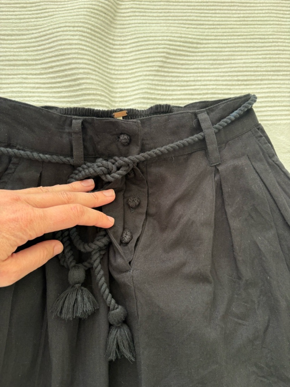 Free People Linen Blend Cord Trouser - Picture 5 of 14